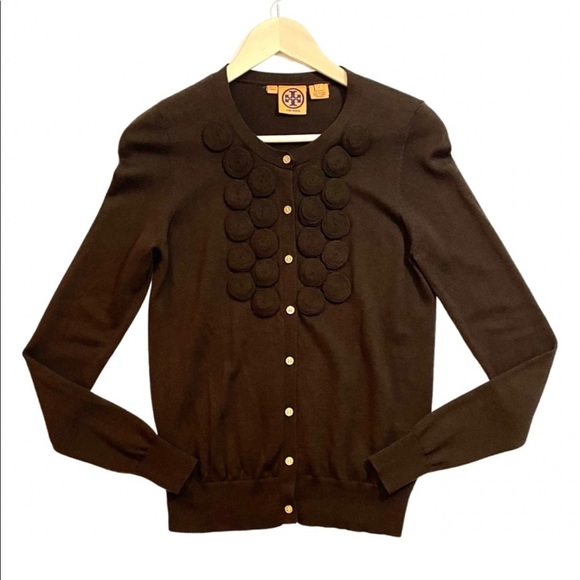 Tory Burch Sweaters - Tory Burch Merino Wool Cardigan Sweater